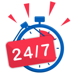 24/7 Availability